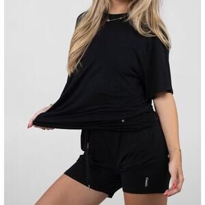 NWOT Comfrt Cloud Lounge T-Shirt Black Medium